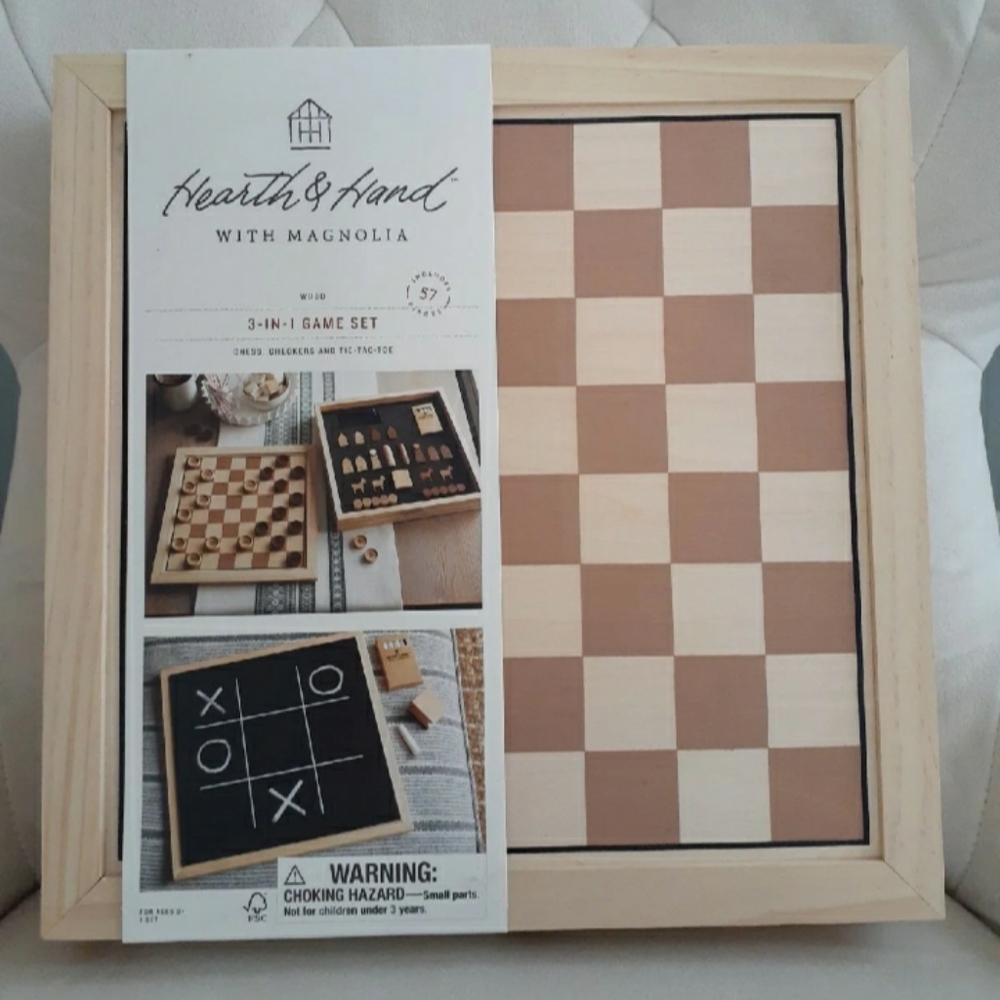 Hearth and hand 3-in-1 game set